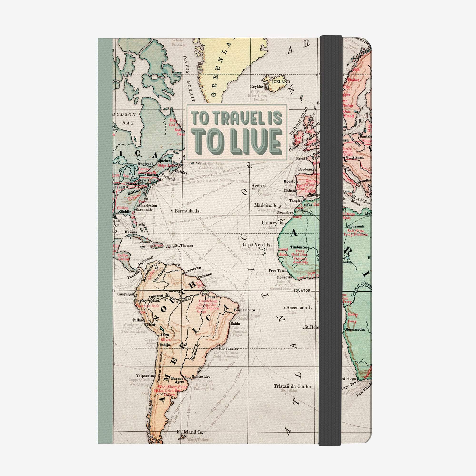 Notebook M Travel - Carnet 164 pages Legami 