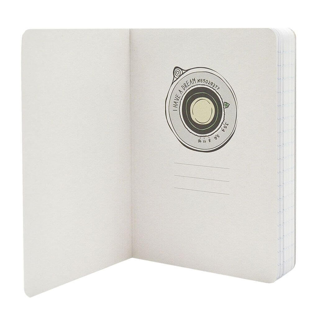 Notebook S Camera - Carnet 164 pages* Legami 