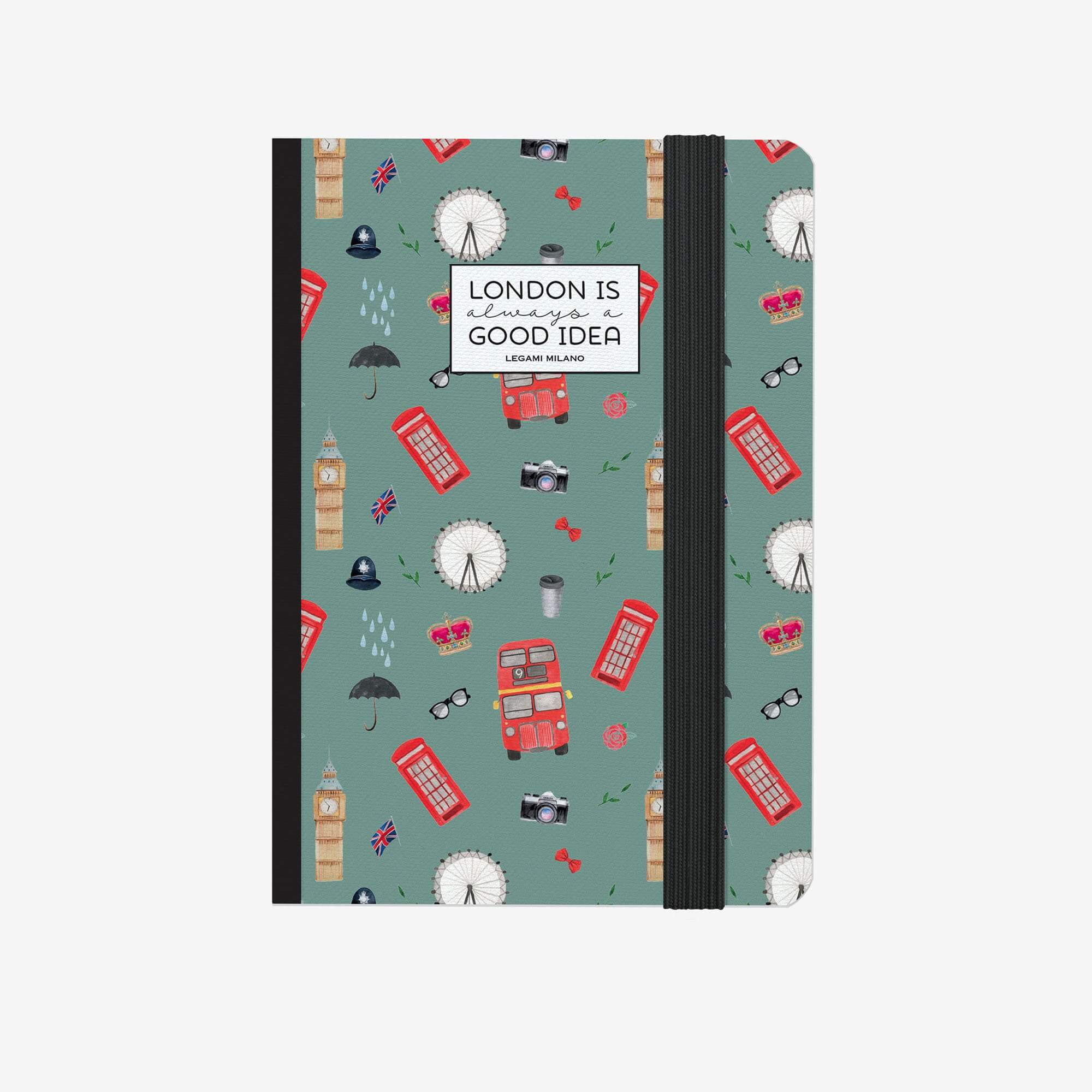Notebook S London - Carnet 168 pages Legami 