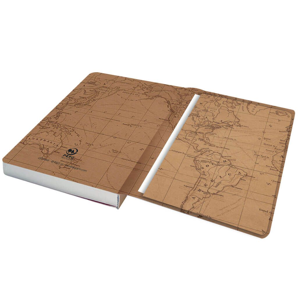 Notebook S Map - Carnet 164 pages* Legami 