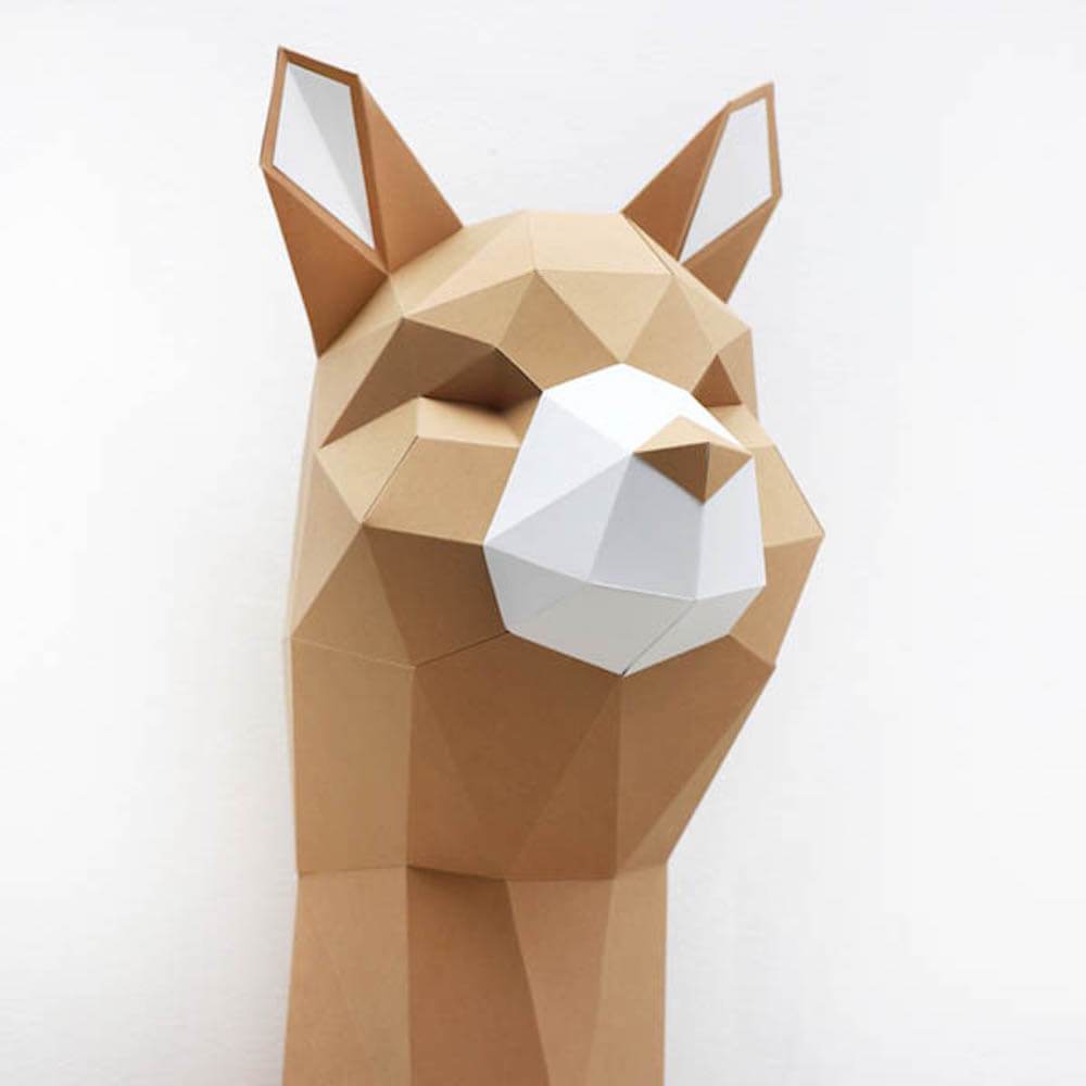 Paper Alpaca - Trophée en papier Assembli 