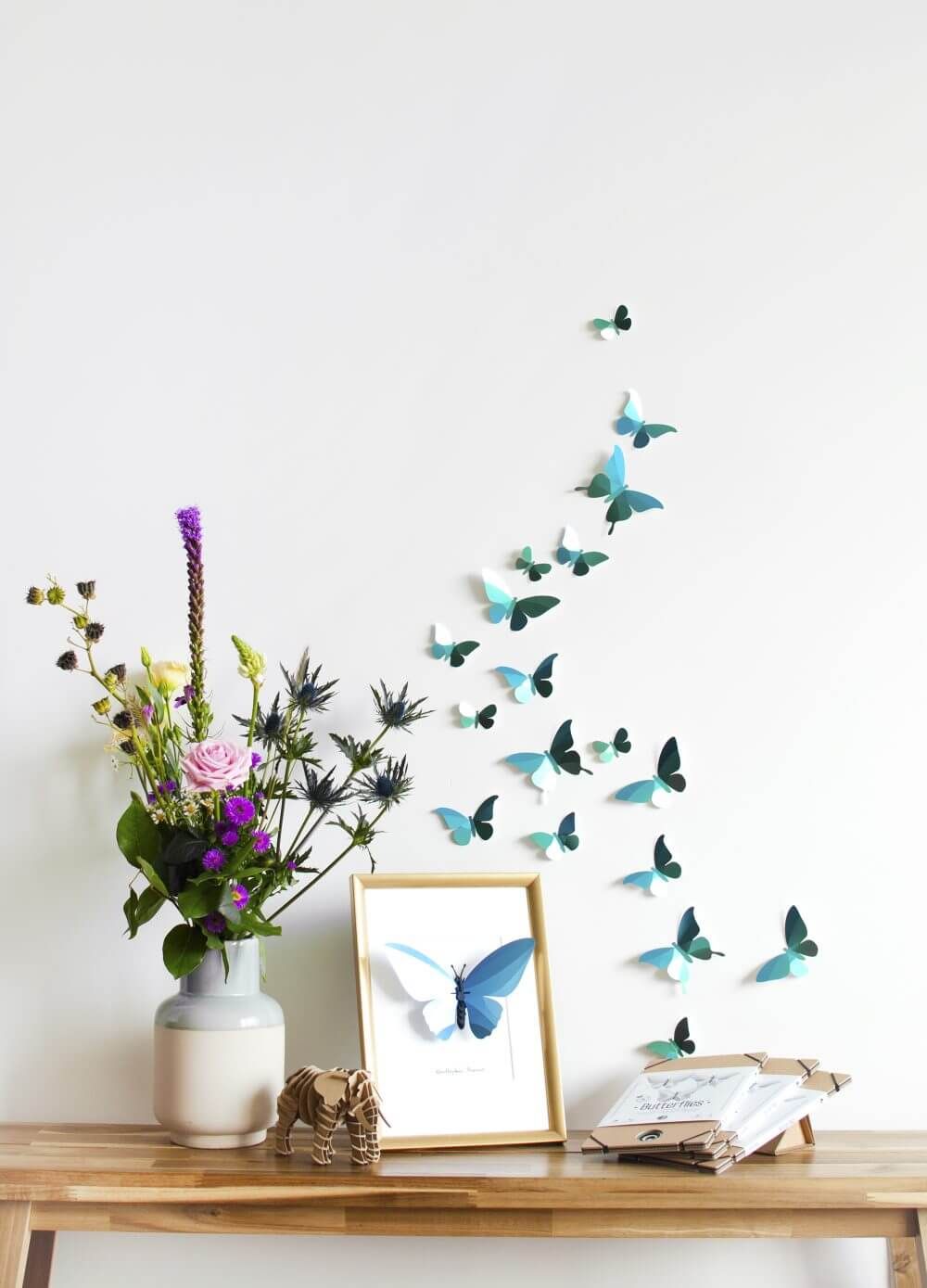 Paper Butterfly - Kit insecte en carton Assembli 