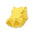 Paper Hippo - Trophée en papier Assembli Bright Yellow 