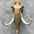 Paper Mammoth - Trophée en papier Assembli Caramel Brown 