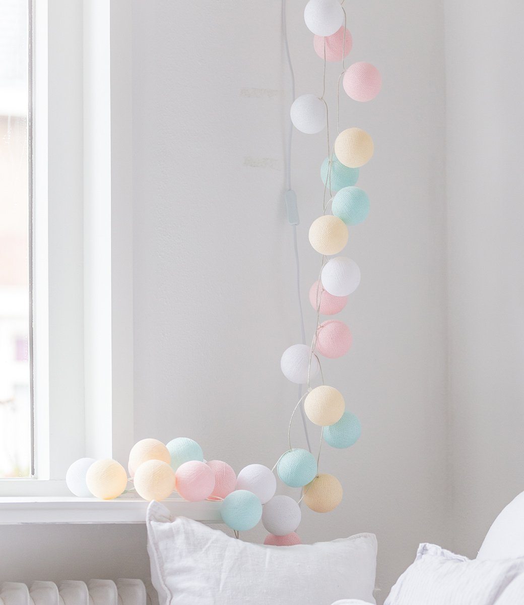 Pastel - Guirlande lumineuse Guirlandes et cordons lumineux Cotton Ball Lights 