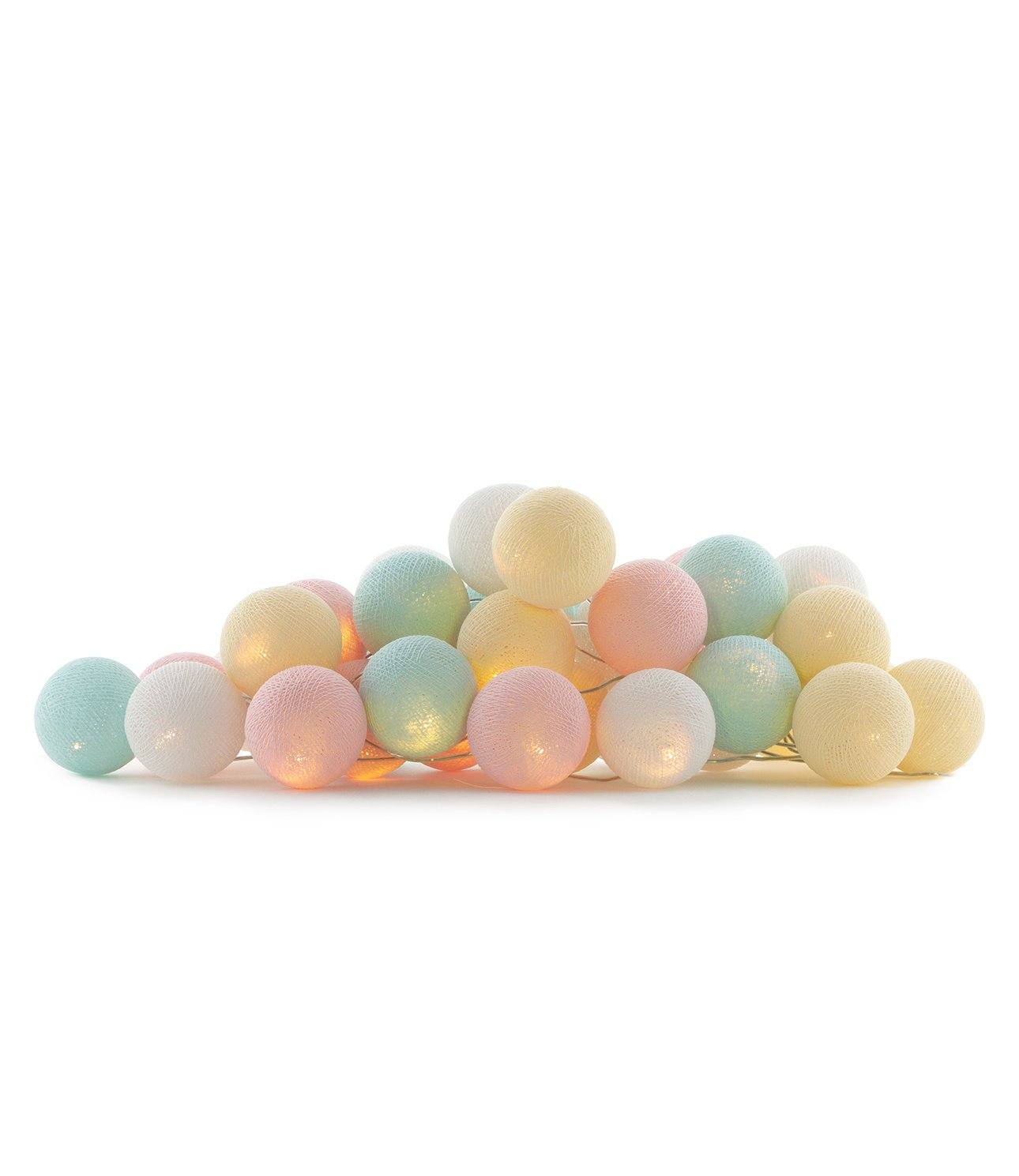 Pastel - Guirlande lumineuse Guirlandes et cordons lumineux Cotton Ball Lights 
