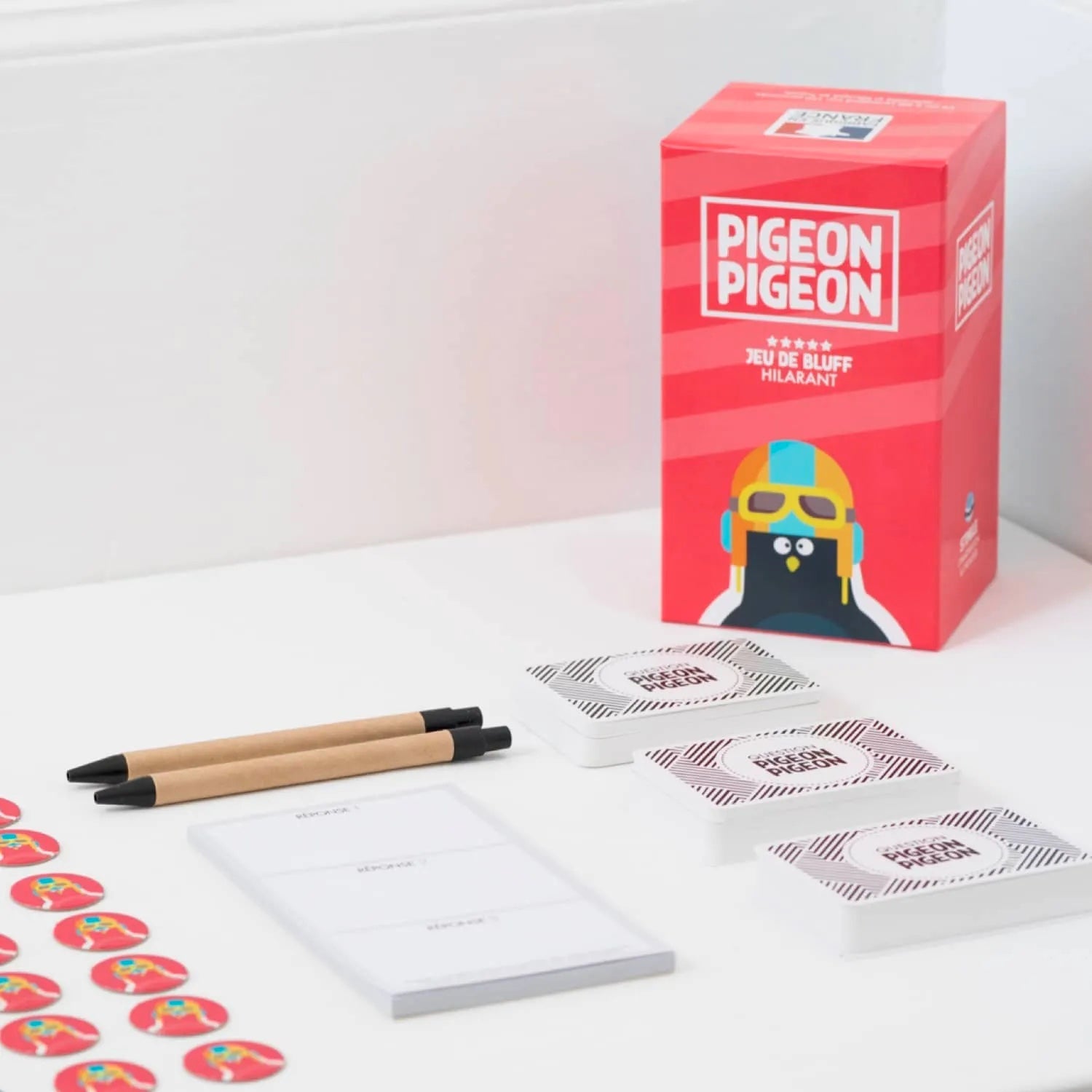 Pigeon Pigeon - Jeu de bluff Napoleon Editions 