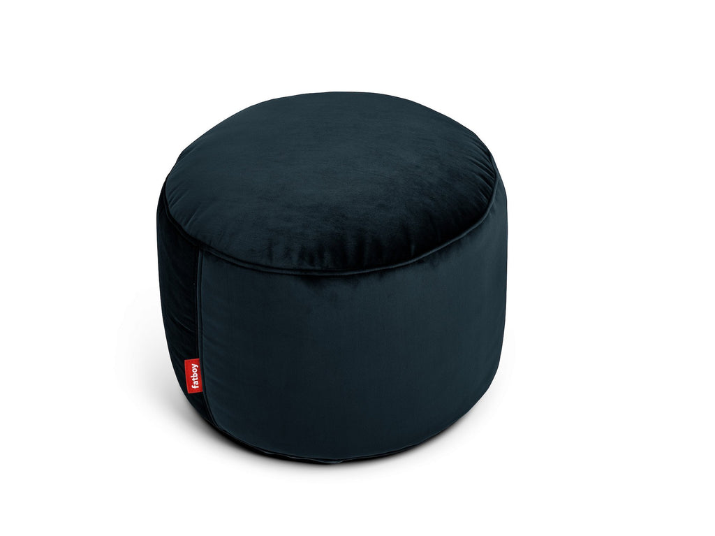 Point velvet - Pouf en velour Fatboy Night (recycled) 