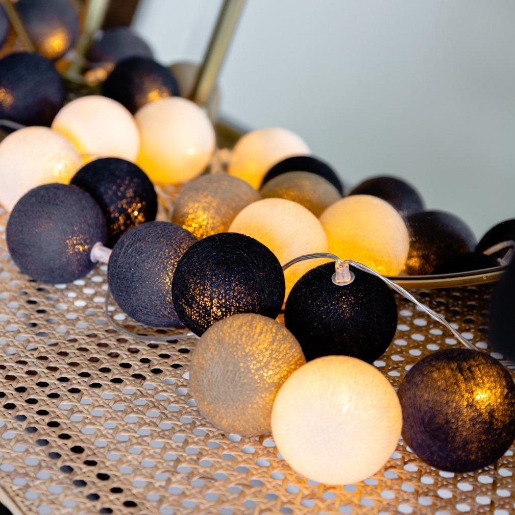Raw - Guirlande lumineuse Guirlandes et cordons lumineux Cotton Ball Lights 