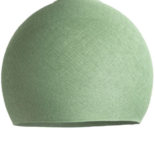 Sage Green - Abat jour globe 3/4 Abat-jour Cotton Ball Lights 