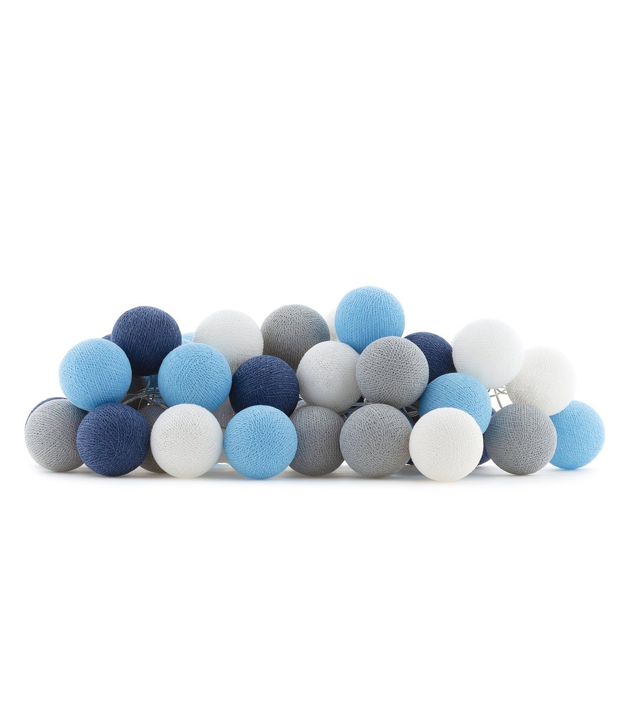 Sailor Blue - Guirlande lumineuse Guirlandes et cordons lumineux Cotton Ball Lights 