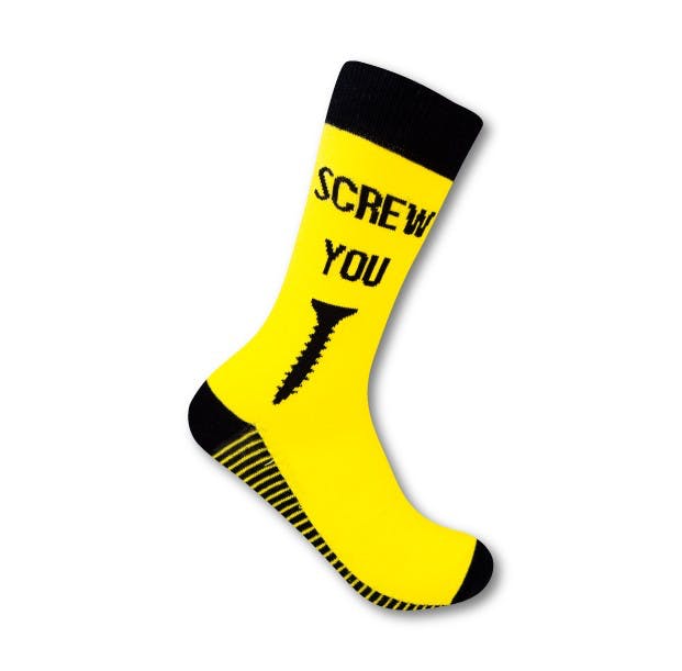 Screw You - Chaussettes mixte Chaussettes Urban Eccentric 