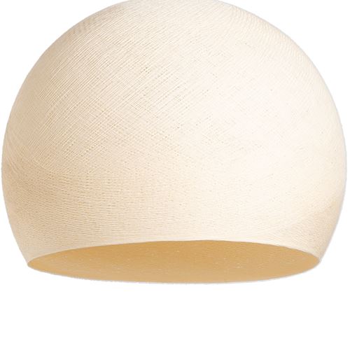 Shell - Abat jour globe 3/4 Abat-jour Cotton Ball Lights 