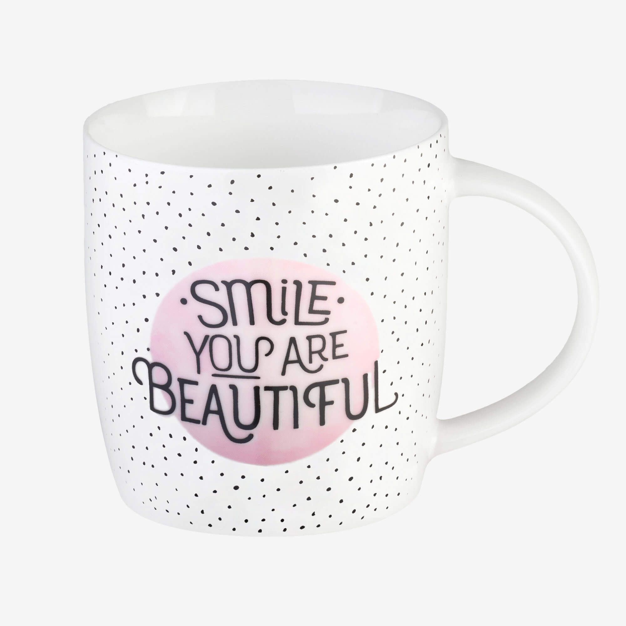 Smile you are beautiful - Mug en porcelaine Legami 