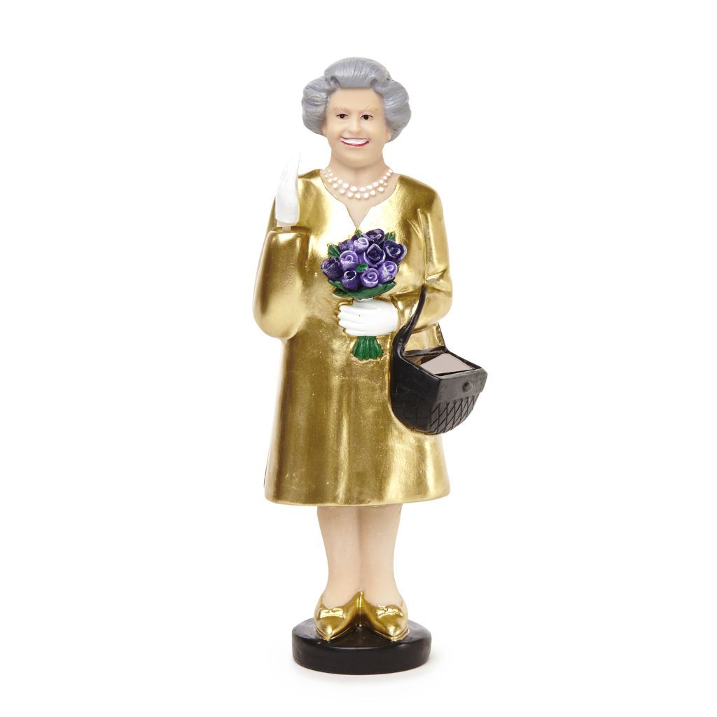 Solar Queen Gold Edition - Figurine solaire Kikkerland 