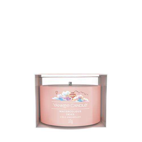 Watercolour Skies - Ciels aquarelles Yankee Candle Votive en verre 